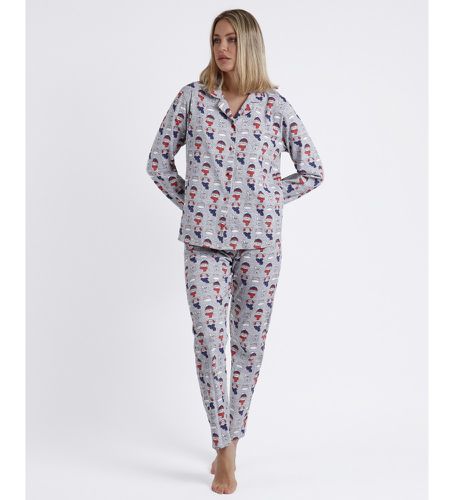 Pyjama à manches longues Good Morning Mouse (M), Homewear, Coton, Manche longue - Admas - Modalova