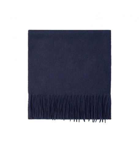 HM042497 Foulard Solid Patch Cash (OSFA), Casuel, Classique, Cachemire, Marine - Hackett London - Modalova