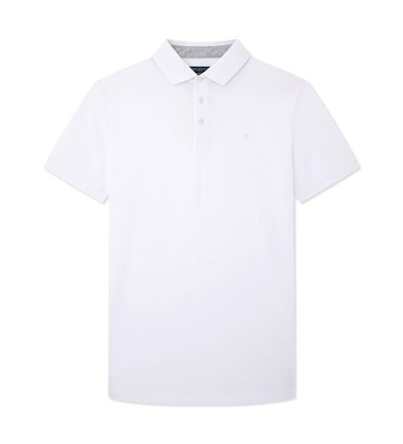 HM563205 Polo en coton pima (L), Blanc, Casuel, Manche courte - Hackett London - Modalova