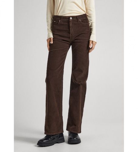 PL211617YG9 Pantalon Willa marron (25/30), Casuel, Coton - Pepe Jeans - Modalova