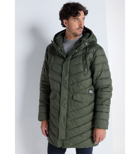 Manteau matelassé avec capuche verte (XXL), Casuel, Nylon, Manche longue - Victorio & Lucchino, V&L - Modalova