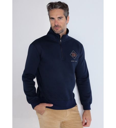 Sweatshirt avec fermeture éclair (M), Casuel, Coton, Manche longue - Bendorff - Modalova