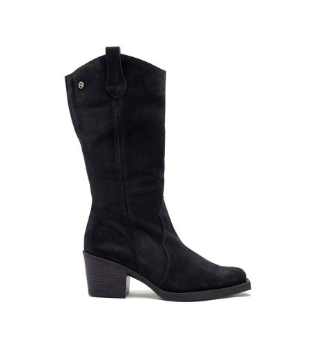 Julia bottes en cuir -Hauteur du talon 6,5cm (41), 5 à 8 cm, Fermeture éclair, Casuel - Porronet - Modalova