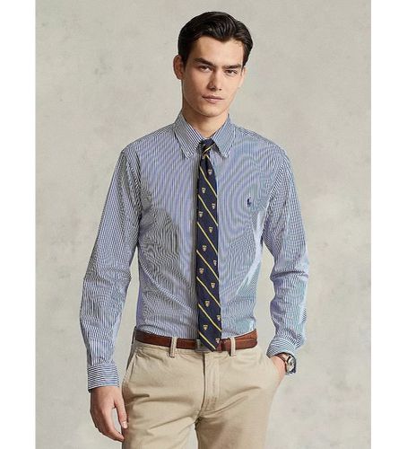 Chemise sur mesure bleue (S), Casuel, Coton, Classique, Manche longue - Polo Ralph Lauren - Modalova