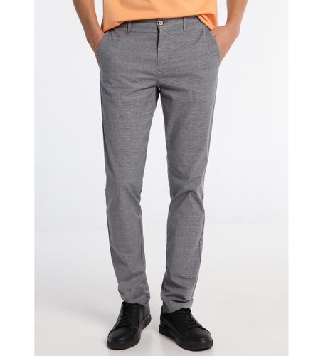 Pantalon chino imprimé slim à carreaux (34), Noir, Casuel, Coton, Classique - Bendorff - Modalova