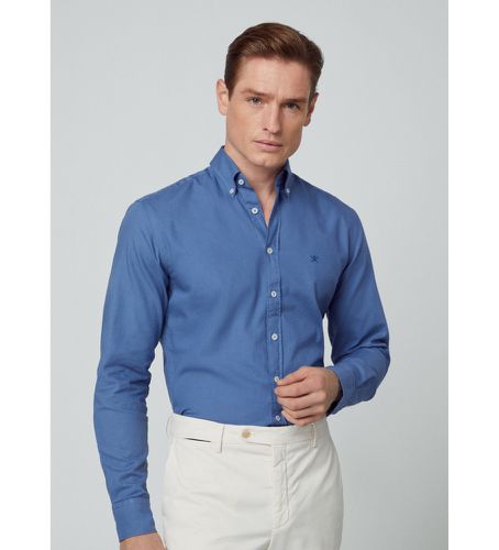 HM309621 Chemise teintée (XXL), Casuel, Fête, Coton, Classique, Manche longue - Hackett London - Modalova