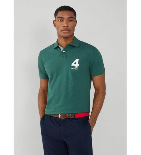 HM563264 Polo Heritage Number (L), Casuel, Coton, Manche courte - Hackett London - Modalova