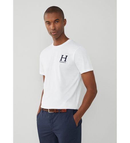 HM500818 T-shirt Heritage H (XXL), Casuel, Coton, Manche courte - Hackett London - Modalova