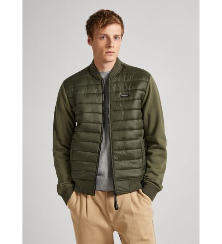 PM582563 Veste verte de Redditch (S), Casuel, Coton, Manche longue, Durable - Pepe Jeans - Modalova