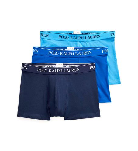 Lot de 3 caleçons en coton extensible (S), Bleu, Homewear - Polo Ralph Lauren - Modalova