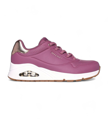 Trainers Uno Shimmer Away lilac (35), 3 à 5 cm, Lacets, Casuel, Violet - Skechers - Modalova