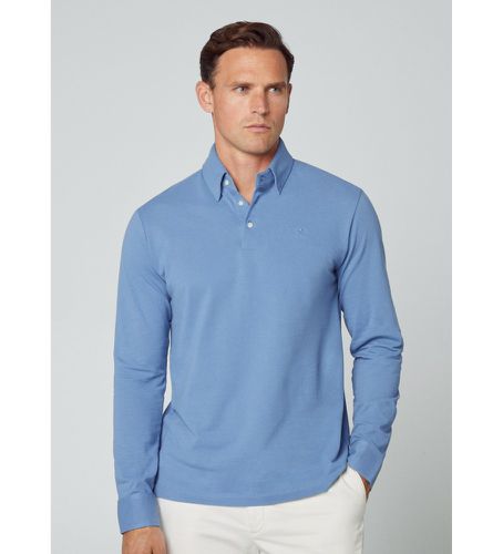 HM550943 Polo Btndown (L), Casuel, Coton, Manche longue - Hackett London - Modalova