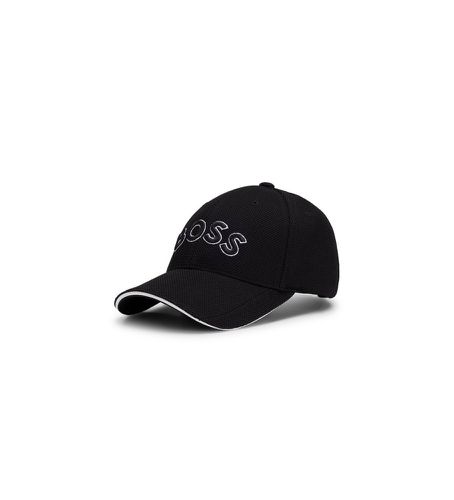 Casquette noire brodée (OSFA), Casuel, Polyester - BOSS - Modalova