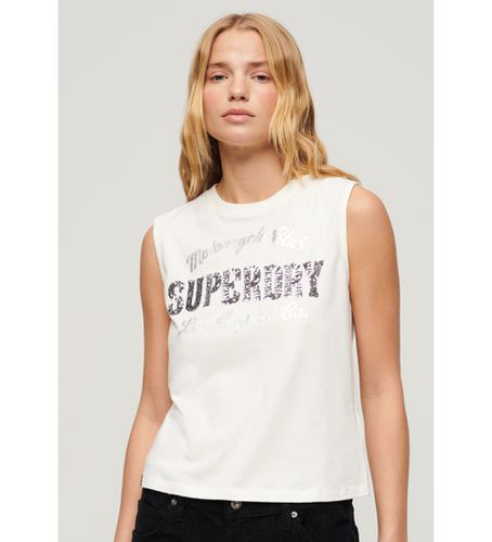 W6011899A T-shirt moulant (S), Casuel, Coton, Sans manches / bretelles - Superdry - Modalova