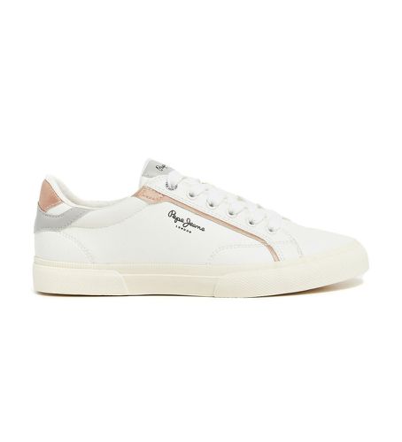 PLS31560 Trainers Kenton Mix (36), Blanc, Plat, Lacets, Casuel - Pepe Jeans - Modalova