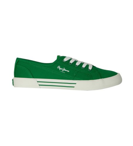 PLS31287 Trainers Brady Basic (36), Tissu, Plat, Lacets, Casuel, Vert - Pepe Jeans - Modalova