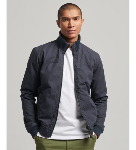 M5011659A Veste Bermber avec col tricoté (XXL), Casuel, Coton, Manche longue, Durable - Superdry - Modalova