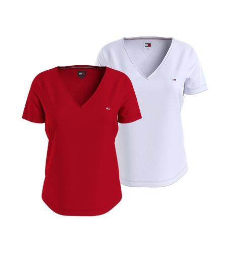 DW0DW11458 Lot de deux t-shirts à col en V , (M), Casuel, Coton, Manche courte - Tommy Jeans - Modalova