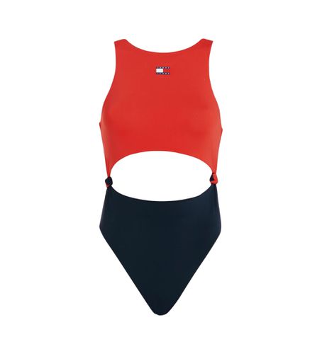 UW0UW05106 Maillot de bain Heritage avec découpe et n?uds , (L), Beachwear, Nylon - Tommy Jeans - Modalova