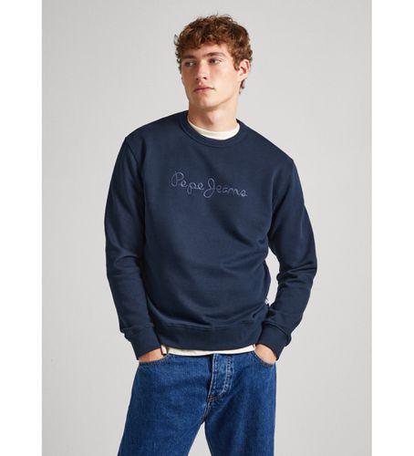 PM582574 Sweatshirt Joe (S), Casuel, Coton, Manche longue, Durable, Marine - Pepe Jeans - Modalova