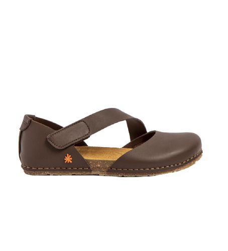 Sandales en cuir 0384 marron Crete (36), Plat, Velcro, Casuel - Art - Modalova