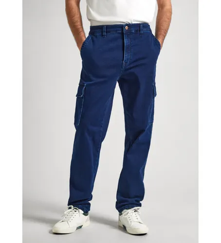 PM207644 Jeans Relaxed Cargo (29/34), Casuel, Coton, Denim, Marine - Pepe Jeans - Modalova