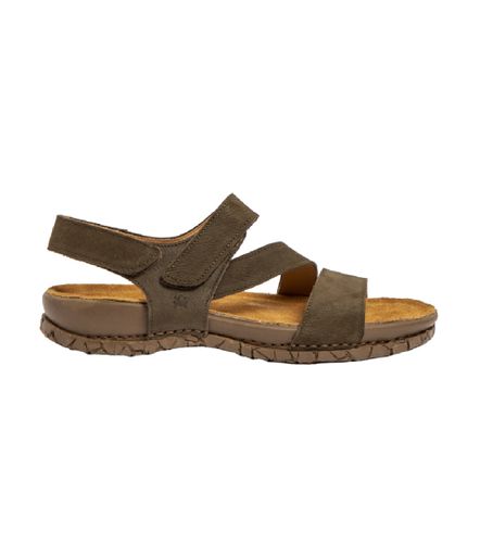 Unisex. 2586011FE005_0G3 Sandales en cuir N5860 marron Tabernas (36), Plat, Velcro, Casuel - El Naturalista - Modalova