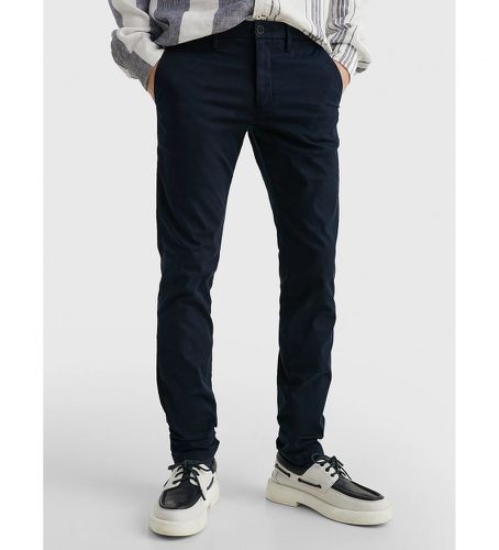 MW0MW28883 Pantalon chino Bleecker en coton stretch (30/34), Casuel, Le coton biologique, Durable - Tommy Hilfiger - Modalova