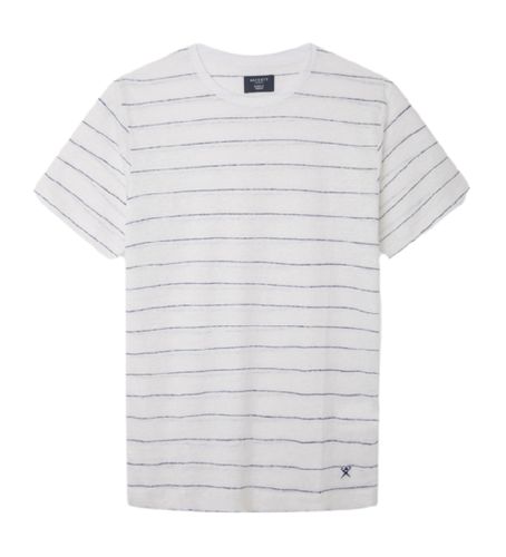 HM500806 T-shirt en lin à rayures (S), Casuel, Manche courte - Hackett London - Modalova