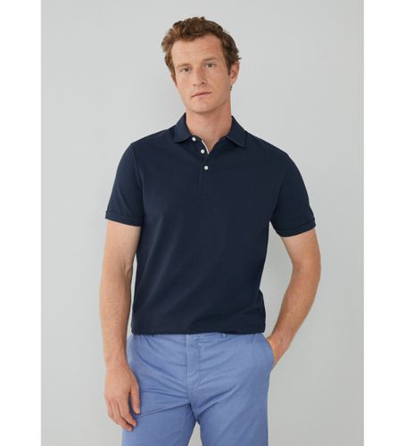 HM563279 Polo Swim Trim (XS), Casuel, Coton, Manche courte, Marine - Hackett London - Modalova