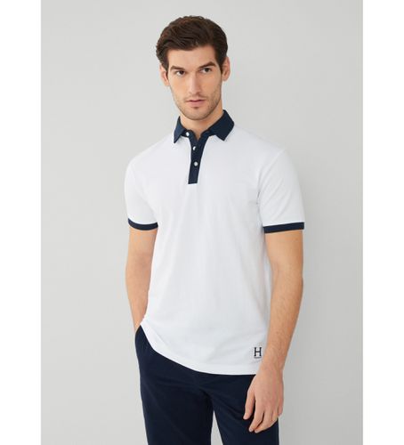 HM563311 Polo Heritage H Contrs (L), Casuel, Coton, Manche courte - Hackett London - Modalova