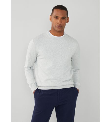 HM703082 Pull Silk (XXL), Casuel, Gris, Coton, Manche longue - Hackett London - Modalova