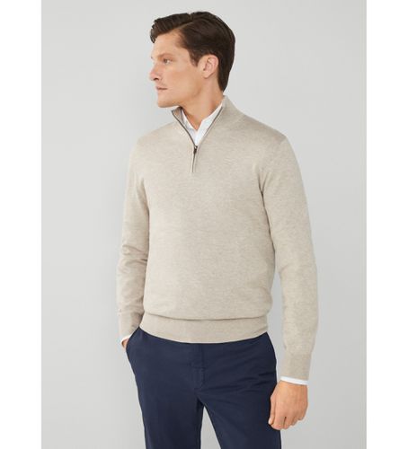 HM703084 Pull Zip (S), Casuel, Coton, Manche longue - Hackett London - Modalova