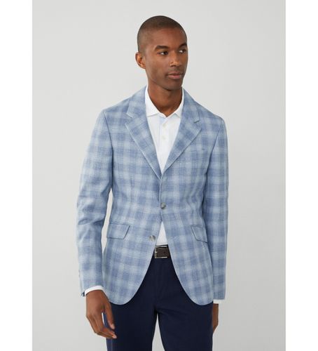 HM443346 Blazer ciel (36/32), Casuel, Classique, Polyester, Manche longue - Hackett London - Modalova