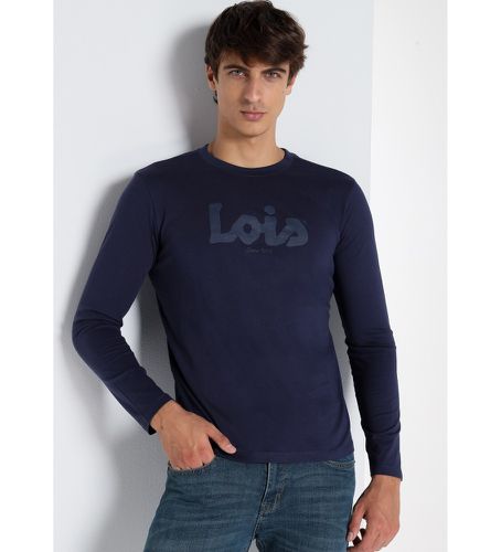 T-shirt manches longues (L), Casuel, Coton, Manche longue - Lois Jeans - Modalova