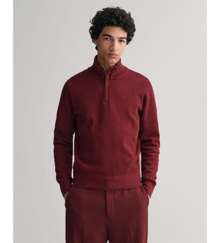 Sacker Rib half-zip sweatshirt (S), Casuel, Coton, Manche longue - Gant - Modalova