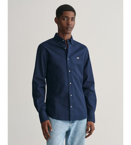 Chemise Oxford slim, élastiquée, (S), Casuel, Coton, Classique, Manche longue - Gant - Modalova