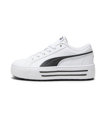 Kaia 2.0 Leather Sneakers (36), Cuir, Blanc, 3 à 5 cm, Lacets, Casuel - Puma - Modalova