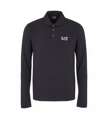 NPF05_PJM5Z Polo Train Core (3XL), Casuel, Coton, Manche longue - EA7 - Modalova