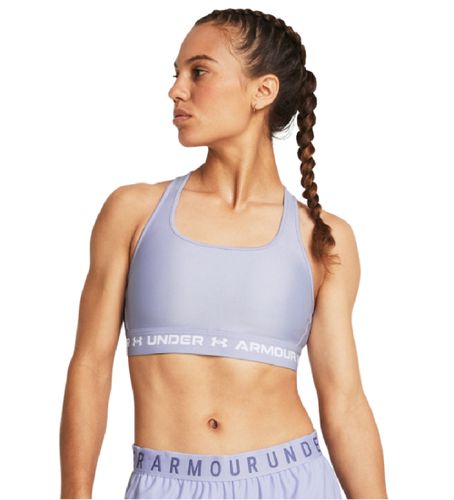 Armour lilas soutien-gorge de sport dos croisé de maintien moyen (XS), Violet, Multisport, Polyester - Under Armour - Modalova