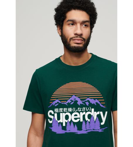 M1011911A T-shirt graphique Great Outdoors (L), Casuel, Coton, Manche courte - Superdry - Modalova