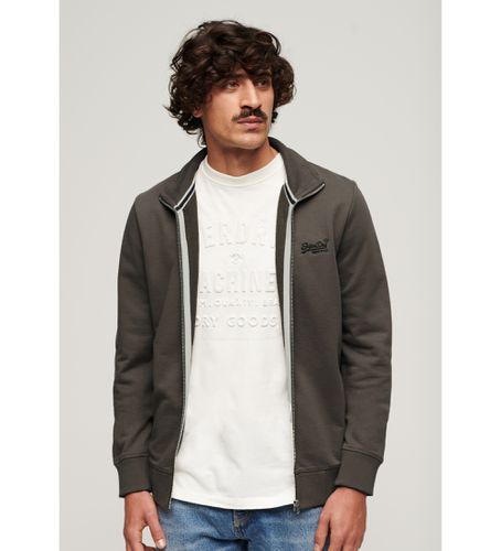 M2013663A Veste de survêtement avec fermeture éclair et logo essentiel (XXL), Casuel, Coton, Manche longue - Superdry - Modalova