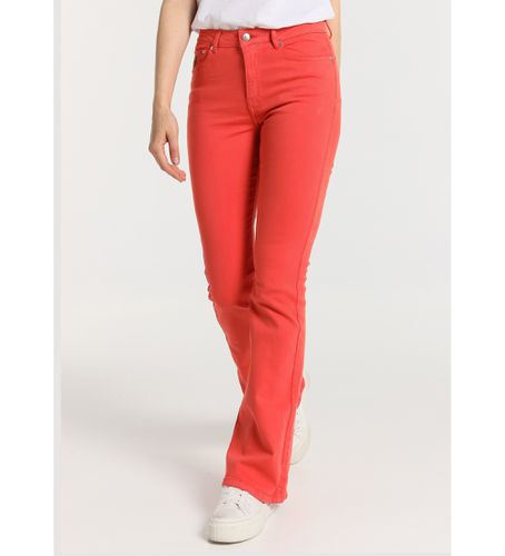 Pantalon push up flare couleur - Taille moyenne 5 poches (25), Casuel, Coton - Lois Jeans - Modalova