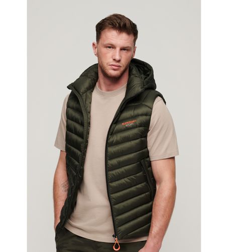 M5011837A Gilet matelassé à capuche Fuji (L), Casuel, Polyester - Superdry - Modalova