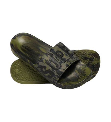 MF310261A Tongs à imprimé camouflage (40/41), Plat, Aucun, Beachwear - Superdry - Modalova