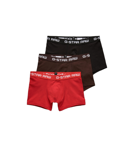 D05095-2058-8527 Lot de 3 slips classiques , marron, (L), Homewear, Coton - G-Star - Modalova