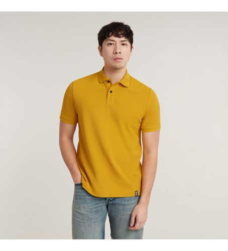 D22783-D287-8171 Polo Essential Mustard (XS), Casuel, Manche courte, Moutarde, Le coton biologique, Durable - G-Star - Modalova