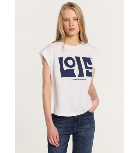 Lois modern craft graphic short sleeve t-shirt (XS), Casuel, Coton, Manche courte - Lois Jeans - Modalova