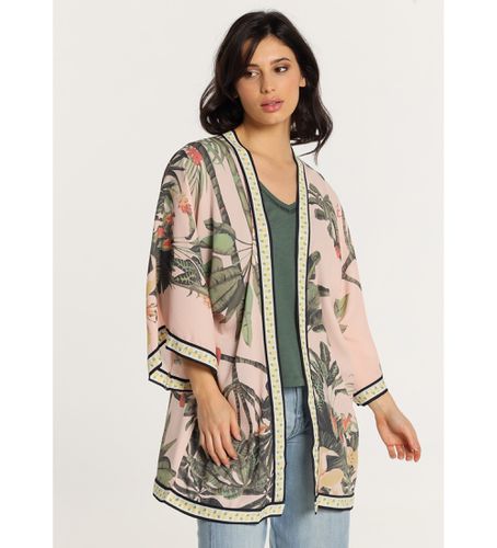 Kimono à manches 3/4 imprimé tropical (XS), Casuel, Polyester, Manche longue - Lois Jeans - Modalova