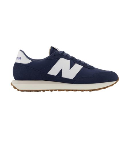 MS237V1 Baskets en cuir 237 (40), Plat, Lacets, Casuel, Marine - New Balance - Modalova